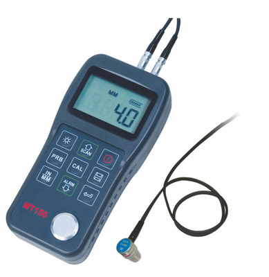 Spessimetro ultrasonico economico portatile 0.1mm, tester di NDT di alta precisione