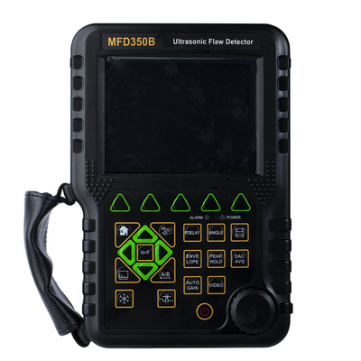 Gamme ultrasonica portatile 0 - 6000mm MFD350B del tester di NDT del rivelatore del difetto della maniglia